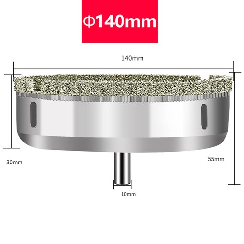 Foret diamant 3 mm-200 mm couronne de forage scie à trous perceuse à carreaux pour verre céramique marbre - Photo 48/74