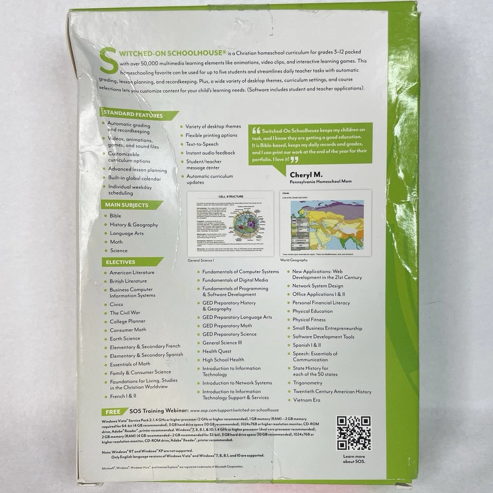 Switched-On Schoolhouse CD Math 3 Installation Curriculum is Sealed - Image 4 of 4