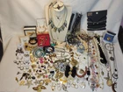 Vintage 5+ lb Jewelry Lot Mix Of 29 Sterling Silver & 100+ Costume Pieces