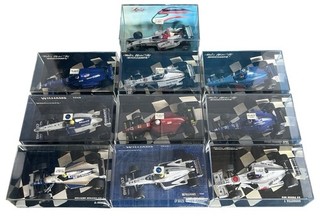 Lote 10 Minichamps 1/43 B.A.R Honda 006 Sato / Panis / Schumacher / Senna y más