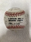1991 Charleston Wheelers Team Signed Baseball Some 23 Signatures NL Baseball