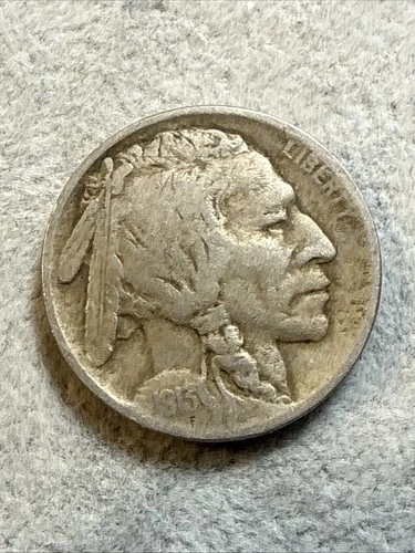1913 Type 2 Philadelphia Mint Buffalo Nickel VF Very Fine Details Nice Coin 7820