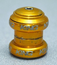 Chris King 1 1/8" Threadless Headset, NoThreadset, Gold! ec34