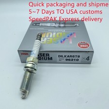Genuine NGK Laser Iridium Spark Plug 4PCS Set for 2018-2024 Lexus Toyota L4