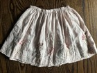 Bonpoint Brode Main Skirt Embroidered Flowers Size 6 — photo 1