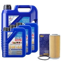 MotoröL Set High Tech 5W-40 Liqui Moly 8 Liter + ÖLfilter FüR Mercedes S-Klasse