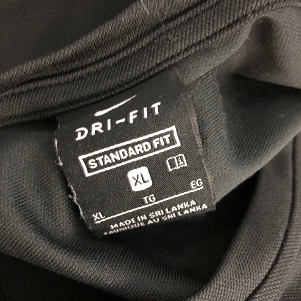 Camiseta Nike Pro Niños Dri-Fit Hypercool Max Ajustada Compresión Crew, Negra XL Foto 3 de 4