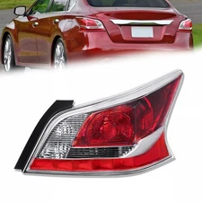 MOSTPLUS Halogen Tail Lights Compatible for 2013 2014 2015 Nissan Altima Sedan,