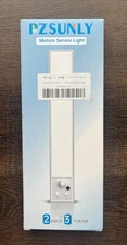 PZSunly Motion Sensor Light 2 Pack Remote Control Indoor Wireless Under Counter 