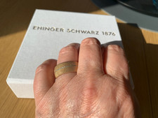 Ehinger Schwarz 1876: AURUM Ring, Rotgold, Br...
