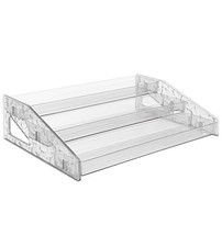 Acrylic Display Riser, 3 Tier Perfume Organizer Stand, Cupcake Holder, Displa...