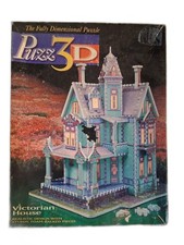 VINTAGE 1994 Puzzle 3D Victorian House 700 Piece Puzzle Milton Bradley -Complete