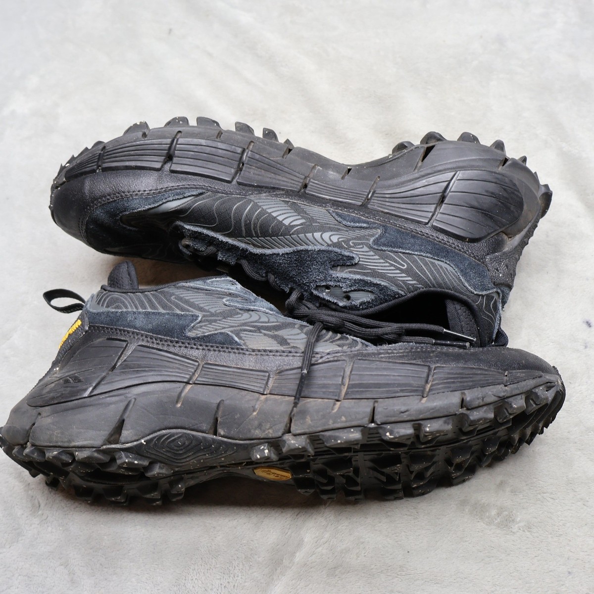 Reebok Mens 11 Trail Shoes Black Zig Kinetica 2.5 Edge Low  display picture 3