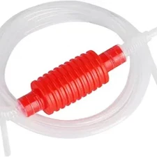 1Pcs Siphon Pump for Gasoline & 2 Pcs 1.75M Siphon Hose, Transfer Fuel Siphon
