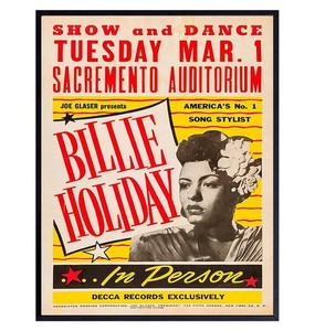 Billie Holiday Poster | eBay