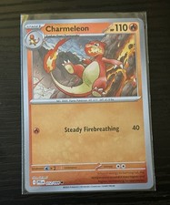 Pokemon 2025 ME02: Phantasmal Flames Card #12 Charmeleon Reverse Foil