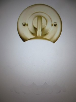 Golden Lighting Dorinda 1-Light Wall Sconce in Brushed Champagne Bronze