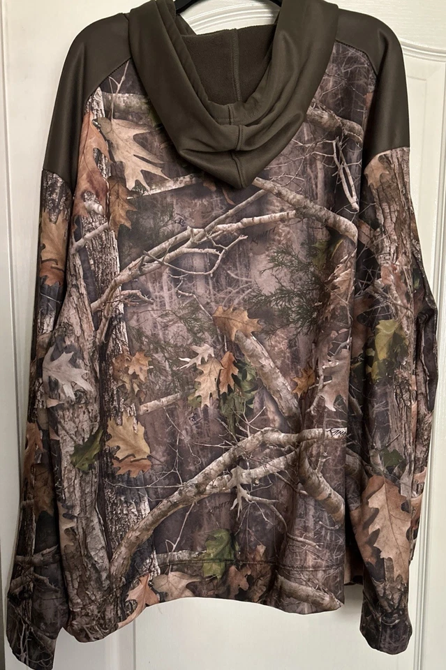 REDHEAD Camo Hoodie Men 2XL Camoflauge BPOM113 Hunting Deer Hooded Pullover XXL - Image 2 of 3
