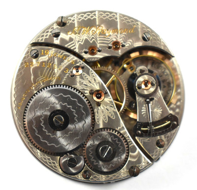 Vintage Elgin Grade 455 16s 19J B.W Raymond OF RR Pocket Watch Movement lot.qf