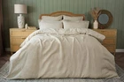 100% Pure Linen Duvet Cover, Pillow Cases, Fitted Sheets Natural Oatmeal