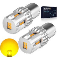 2Pcs 1157 P21/5W 380 BAY15D 12 SMD CAR STOP TAIL BRAKE LED BULBS LAMP LIGHT 12V