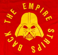 The Empire Strips Back Vader Medium T Shirt Red Giant Panda King Star Wars