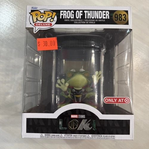 Marvel Funko Pop Deluxe Loki FROG OF THUNDER #983!