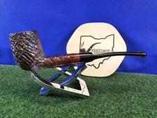 Barling Ye Old Wood Post WWII Family Era Restored Briar English Estate Pipe