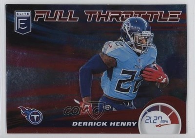 2020 Panini Donruss Elite Full Throttle Red 98/99 Derrick Henry #7 o7m