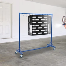 Automotive Painting Rack Auto Body Painting Stand Paint Hanger Rack 8 Hooks NEW