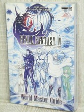 FINAL FANTASY IV 4 Wolrd Master Guide Nintendo DS Book Japan 2007 VJ96