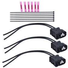 3pcs Fit For Lexus is300 / GS300 / SC300 ignition coil connector plug with wires