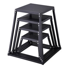 Uimoso 12/18/24/30 Inch Plyometric Jump Box Fitness Exercise Plyo Box Step Cross