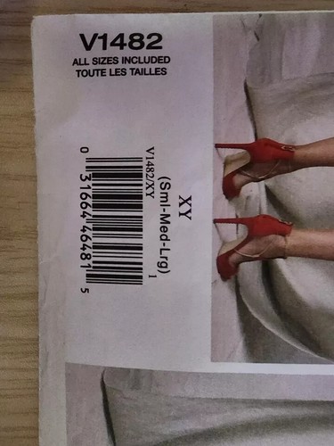 VOGUE PATTERNS V1482 AMERICAN DESIGNERS RACHEL COMEY SIZES SM MED LRG UNCUT - Picture 5 of 8