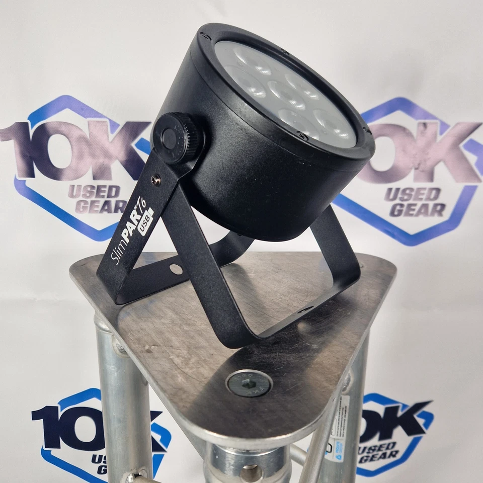 2x Chauvet DJ SlimPar T6 tri-color RGB LED wash Lighting Fixtures set - Image 2 of 3