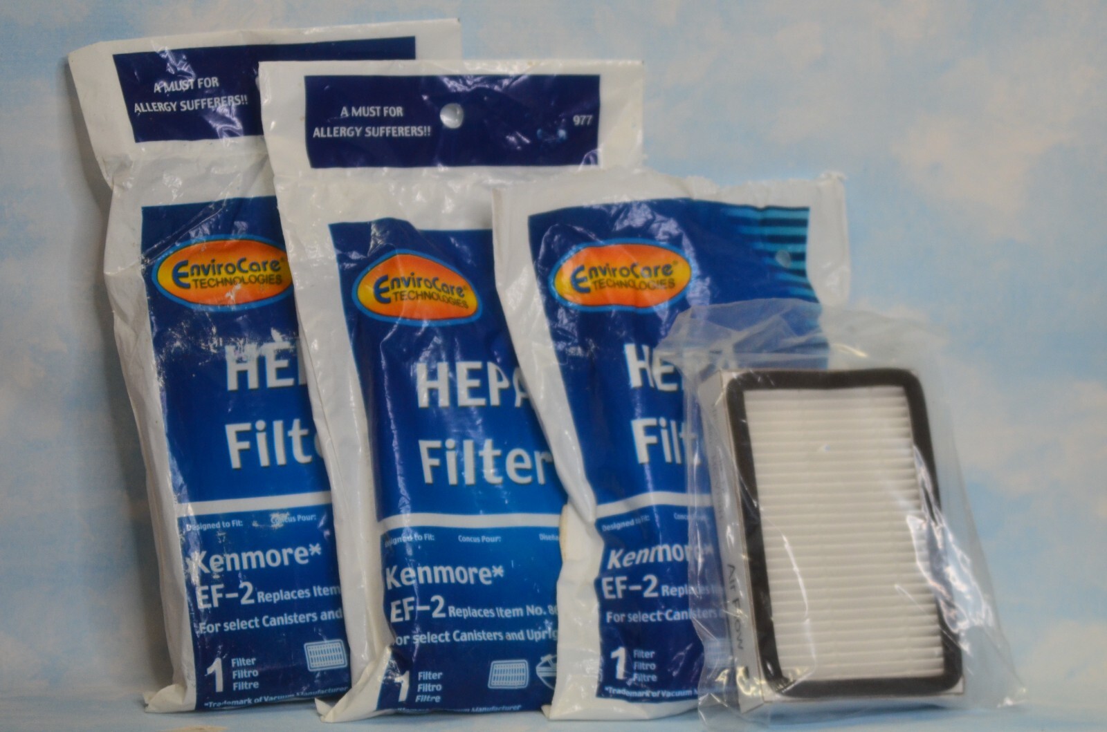 4x HEPA Filters For Kenmore EF2 HEPA Vacuum Filter 86880 MCV194H EF2