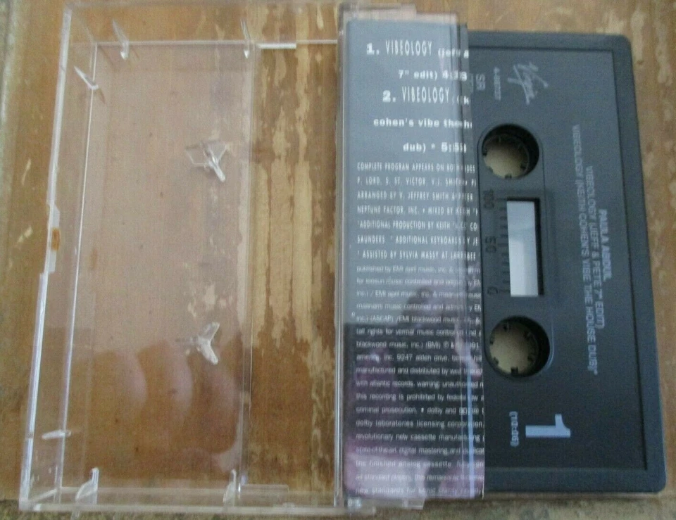 Paula Abdul, Vibeology, Cassette Single, 1991, Virgin - Image 2 of 3
