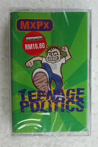 Teenage Politics by MxPx Rare Malaysia Cassette Tape New Sealed - Bild 1 von 3