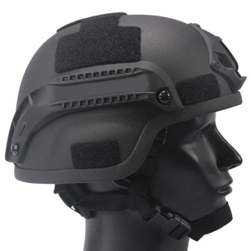 Tactical Military Protective MH Helmet SWAT Airsoft Paintball Fast Helmet Goggle - Picture 10 of 12