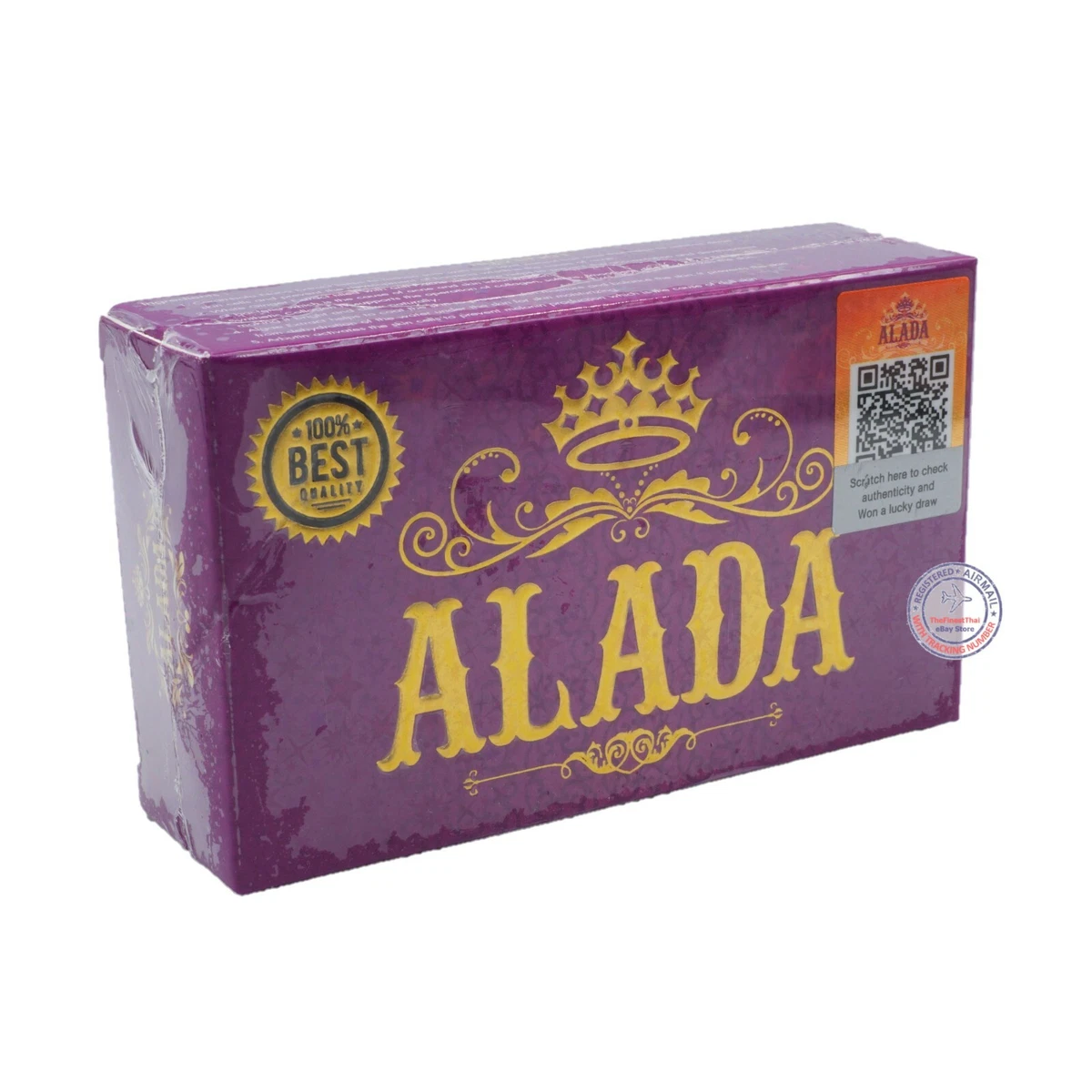 Alada Whitening Soap Natural Extract Face Body Naturally