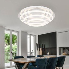 Plafonnier Luminaire de Salon LED Lampe Design Ring-Design D 55 CM