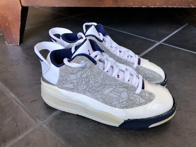 JORDAN DUB ZERO (PS) White Blue 311071 004- KIDS Sz 3Y (Read)