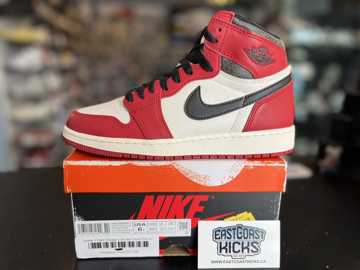 靴 Jordan 1 High OG \"Lost & Found/Chicago\" Jordan 1 Retro High OG Chicago Reimagined Lost & Found 2022
