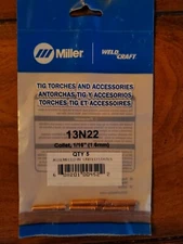 Miller-WeldCraft 13N22 Collet 1/16"/1.6mm, 5 PK