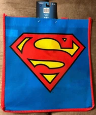 Brand New SUPERMAN DC Legacy Reusable Shopping Bag / Tote / Gift Bag 13 x 12 x 7