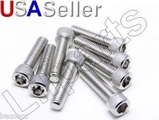 Metric M5 M6 x 1.0 Stainless Steel Allen Hex Head Socket Cap Screws Bolts DIN912