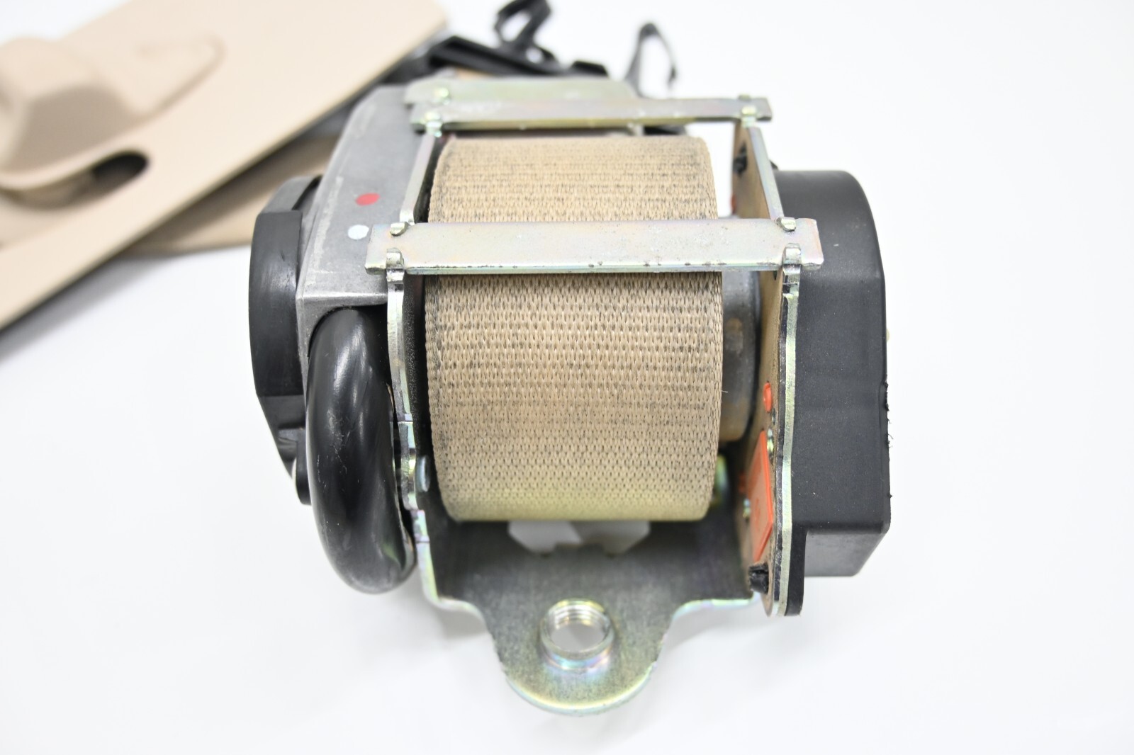 ⭐ 14-20 Maserati Ghibli Front Left Driver Upper Seat Belt Retractor Beige Oem