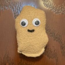 Chicken Nugget Magnet Handmade Felt Cute 3 Knickknack McDonald s
