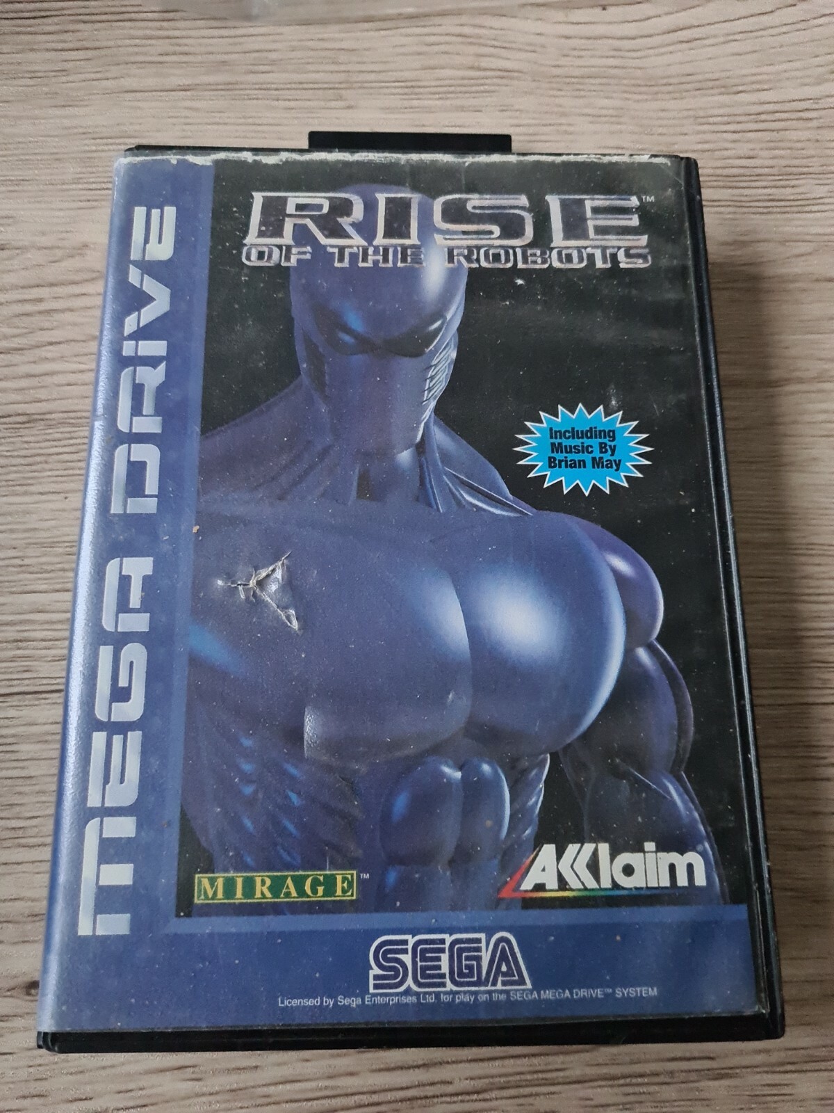 JEU SEGA MEGADRIVE Rise Of The Robots 