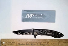 MTech MT-158BK Single Blade Pocket Knife